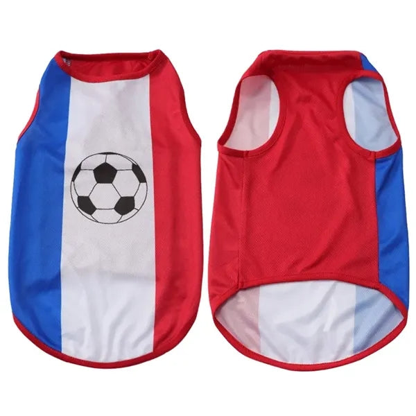 2026 World Cup Dog Jersey Breathable Mesh Pet Shirt XS-XL