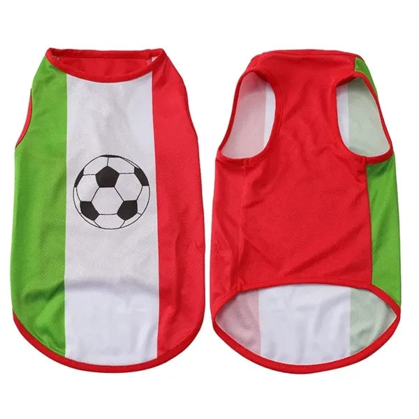 2026 World Cup Dog Jersey Breathable Mesh Pet Shirt XS-XL