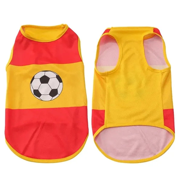 2026 World Cup Dog Jersey Breathable Mesh Pet Shirt XS-XL