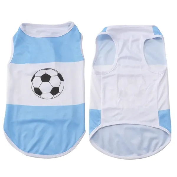 2026 World Cup Dog Jersey Breathable Mesh Pet Shirt XS-XL