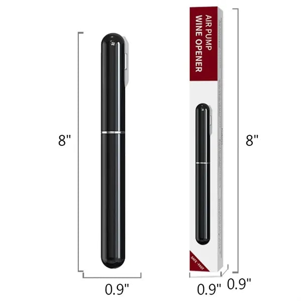 2 In 1 Pen Shaped Air Pump Wine Bottle Opener