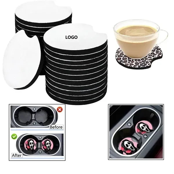 2.75 Inch/5mm Thicker Circular Neoprene Coaster