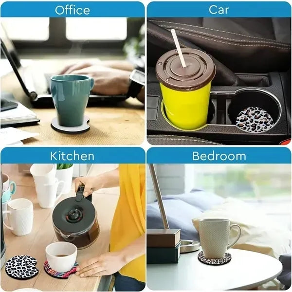 2.75 Inch/5mm Thicker Circular Neoprene Coaster
