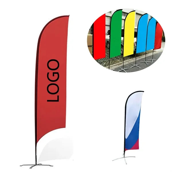 Beach Teardrop Flag