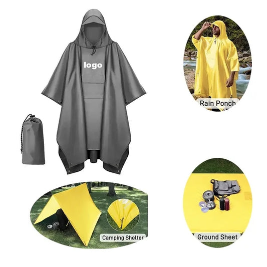 Multi Functional Cape Hooded Raincoat