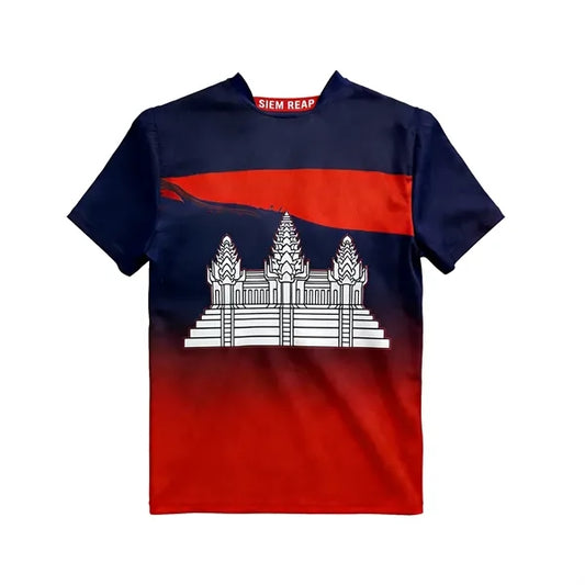 Full-Color Custom Polyester Crewneck T-Shirt