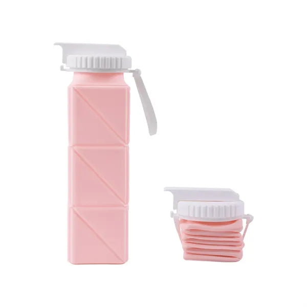 Portable Silicone Collapsible Water Bottle