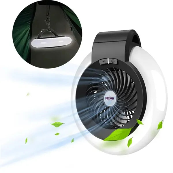 Camping Fan With Night Light