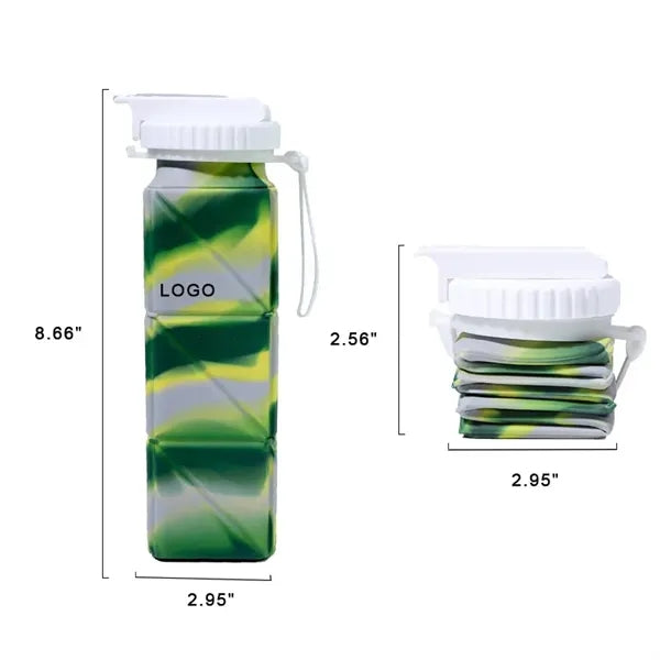 Outdoor Silicone Foldable Bottle