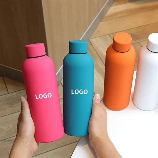 16.9oz Portable Stainless Steel Tumbler Travel Mugs Cups