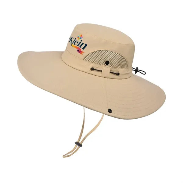 Wide Brim Breathable Sun Hat UV Protection Fisherman Style