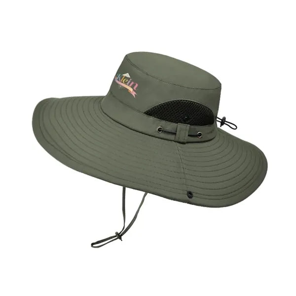 Wide Brim Breathable Sun Hat UV Protection Fisherman Style