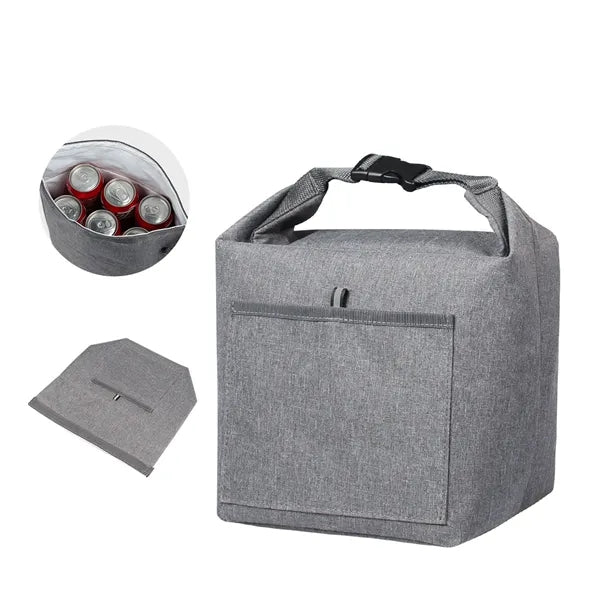 Roll-Top Insulated Lunch Cooler Bag