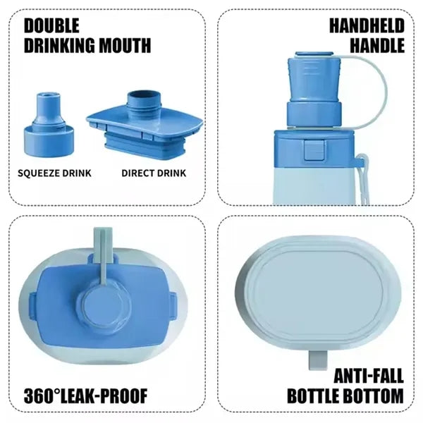 Foldable Silicone Outdoor Water Bottles