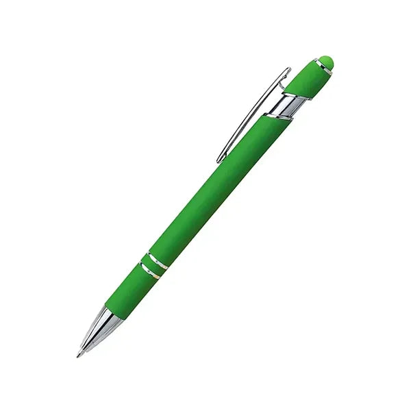 Soft Touch Metal Stylus Ballpoint Pen