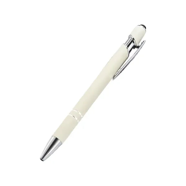 Soft Touch Metal Stylus Ballpoint Pen