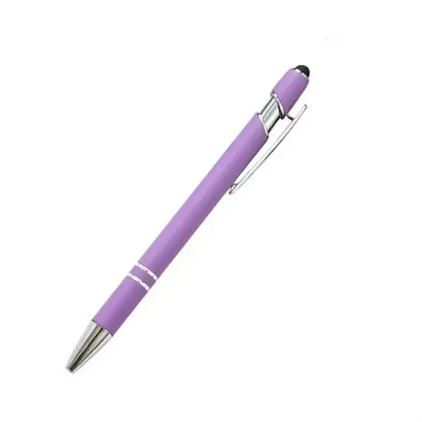 Soft Touch Metal Stylus Ballpoint Pen