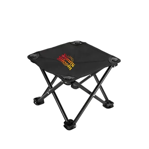 Portable Outdoor Folding Stool, Lightweight Collapsible Camp