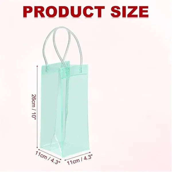 PVC Tote Bag For Red Wine