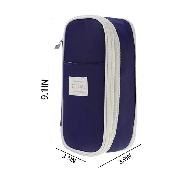 Big Capacity Zipper Pencil Case