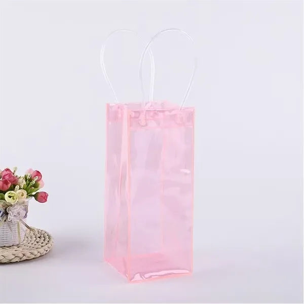 PVC Tote Bag For Red Wine
