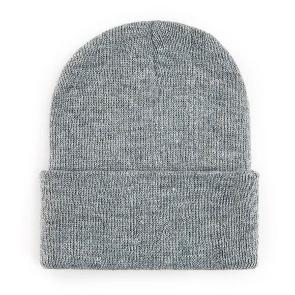 Logo Acrylic Knit Beanie Winter Warm Hat