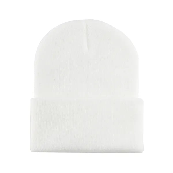 Logo Acrylic Knit Beanie Winter Warm Hat