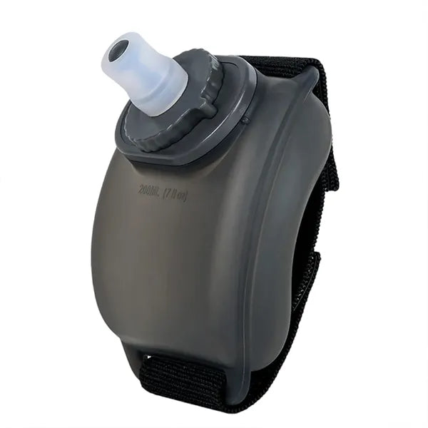 7oz Portable Wrist Water Bottle Silicone Sports Hydration