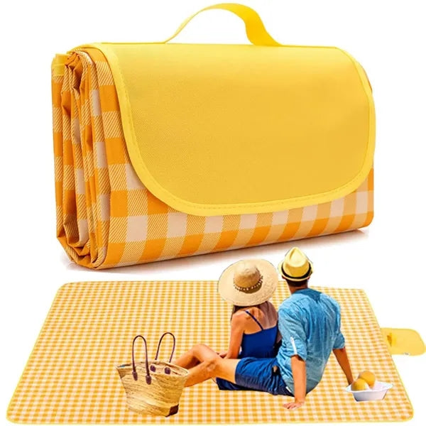 Portable Waterproof Picnic Blanket Foldable Beach Mat