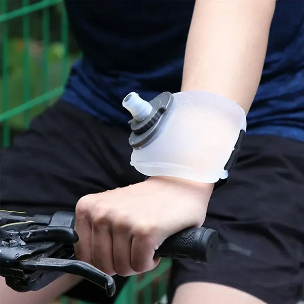 7oz Portable Wrist Water Bottle Silicone Sports Hydration