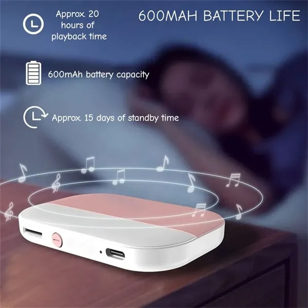 Bone Conduction Sleep Aid Speaker with Auto Shutoff Timer