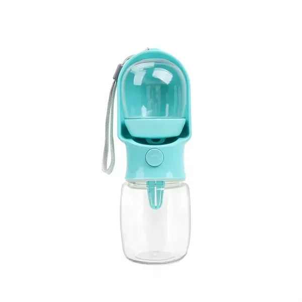 10 Oz Dog Water Bottle with Food Container