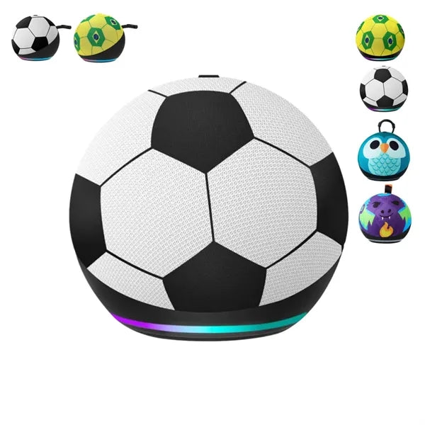 Football Portable Bluetooth Speaker FM BT TWS USB 800mAh