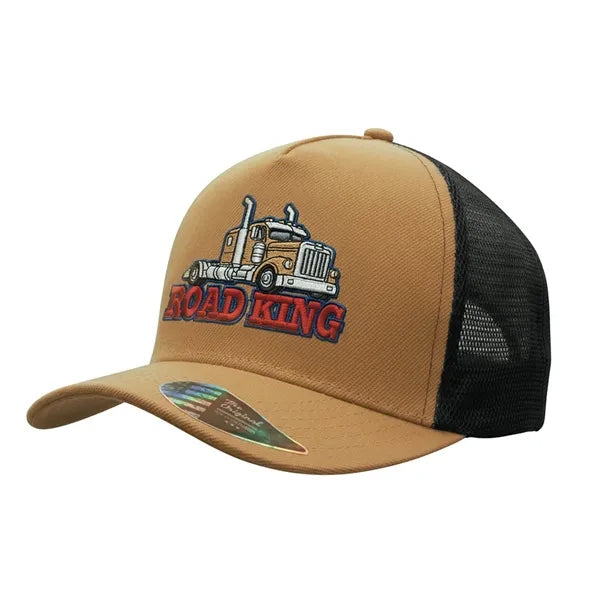 American Premium Twill/Mesh Deep Fit Trucker