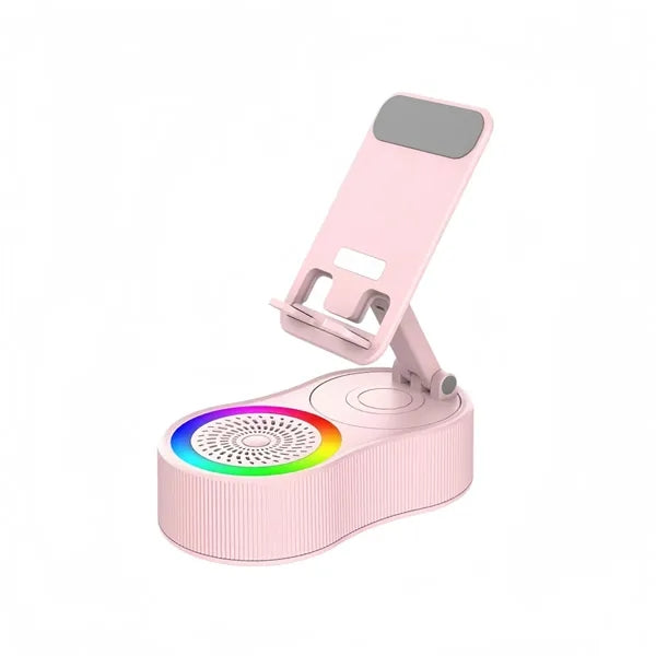 3 in 1 Bluetooth Speaker Phone Stand Power Bank for Travel