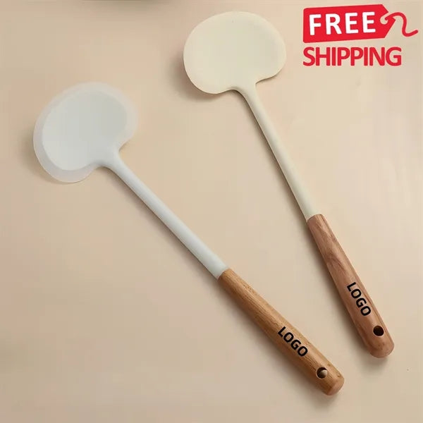 Heatproof Silicone Cooking Spatula Comfortable Grip