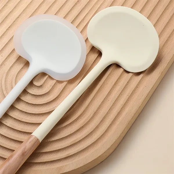 Heatproof Silicone Cooking Spatula Comfortable Grip