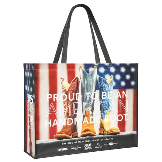 Large Custom Full-Color Laminated Woven Bag