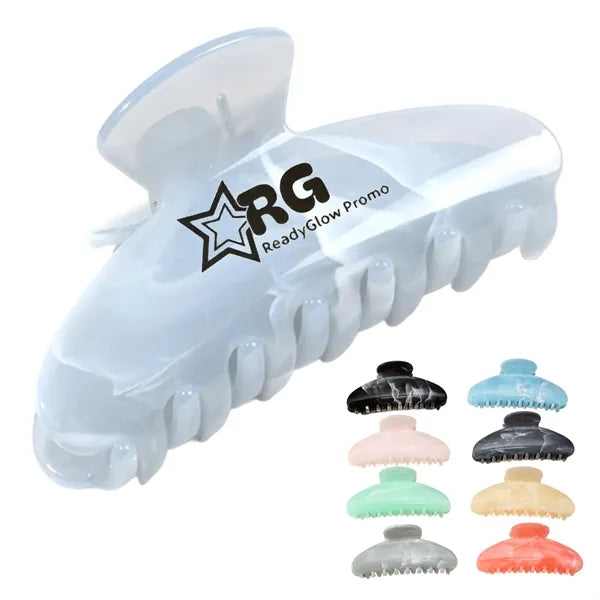 Acrylic Hair Claw Clip with Non-Slip Grip