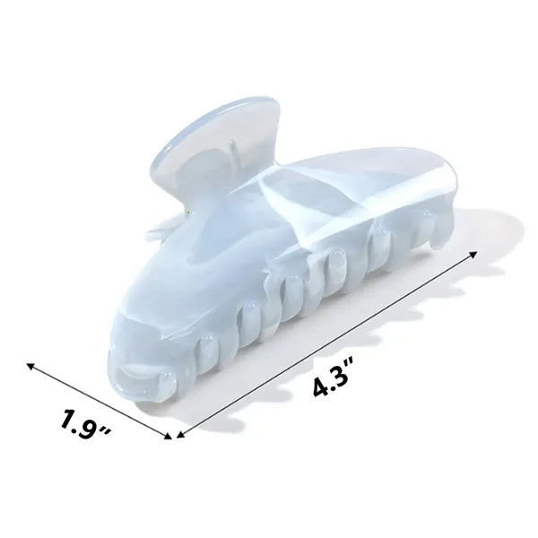 Acrylic Hair Claw Clip with Non-Slip Grip