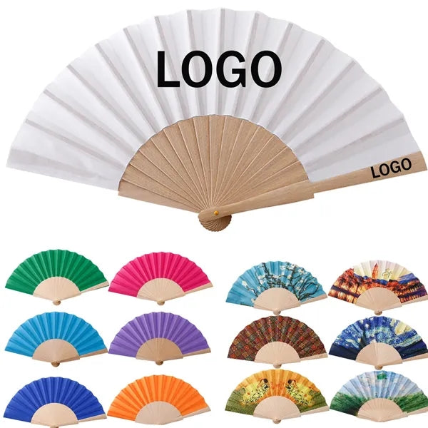 Handcrafted Wooden Folding Fan