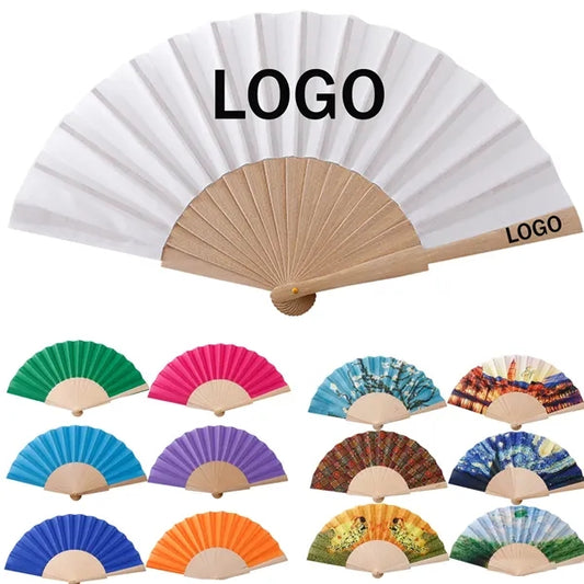 Handcrafted Wooden Folding Fan