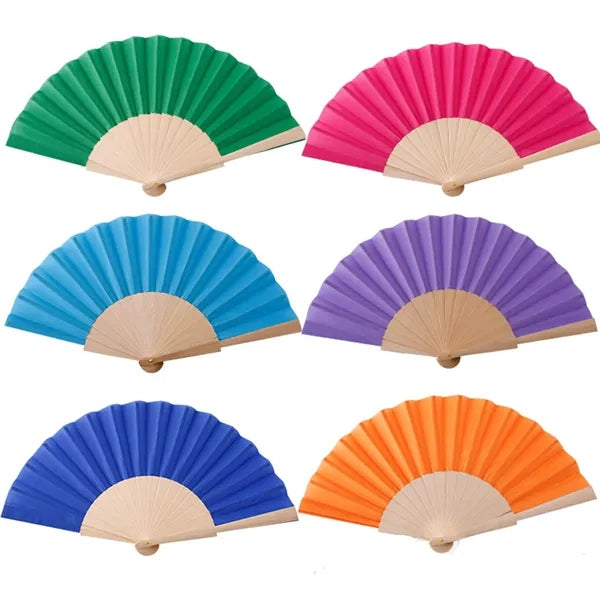 Handcrafted Wooden Folding Fan
