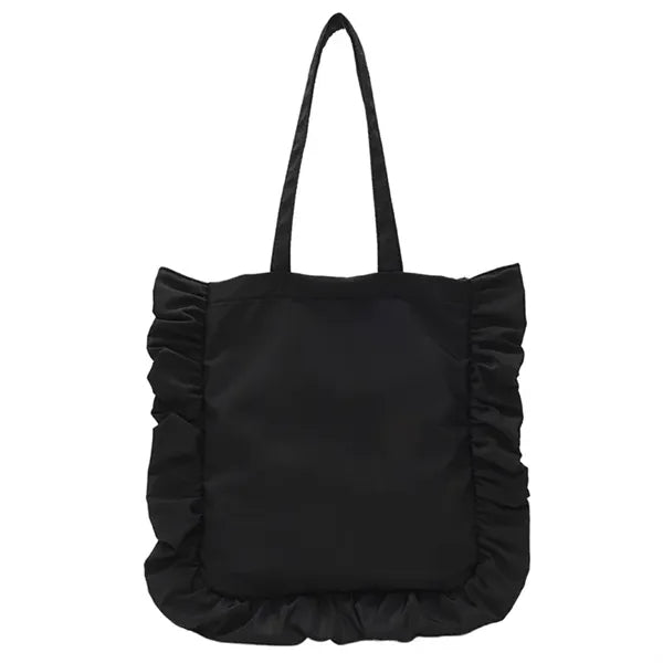 Vintage Women Tote Bags French Style Ruffles