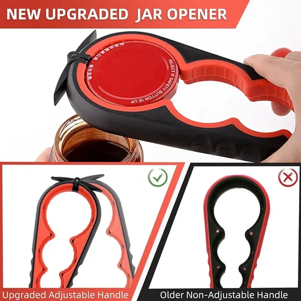 Adjustable 4 in 1 Jar Opener