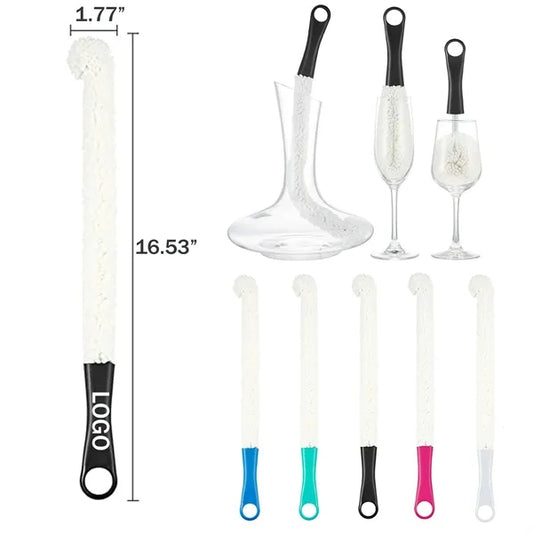 Long Handle Wine Decanter Cleaning Brush