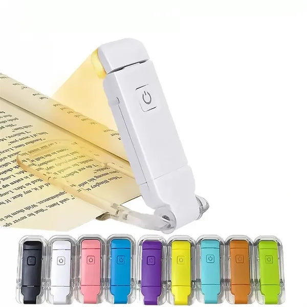 USB Rechargeable Clip-On Book Light