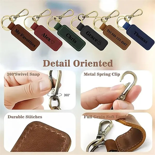 Leather Key Chain for Car