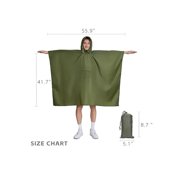Outdoor 3 in 1 Travel Raincoat