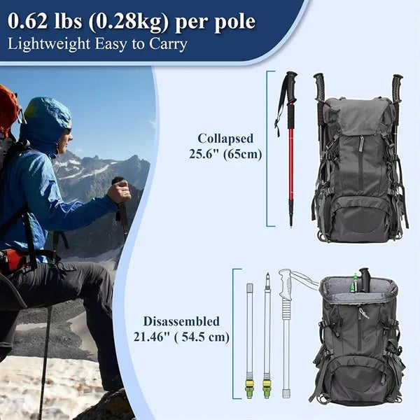 Aluminum Foldable Hiking Pole
